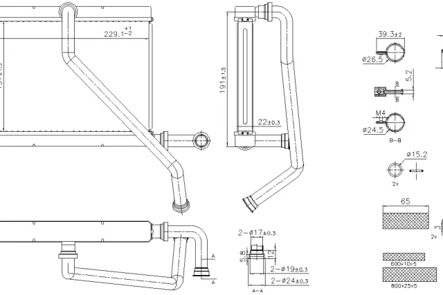 707289 - : Nissens HVAC Heater Core for NISSENS Image
