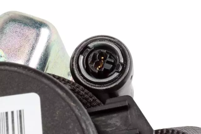 Jet Black Rear Passenger Side Seat Belt with Retractor - GM (19332395)