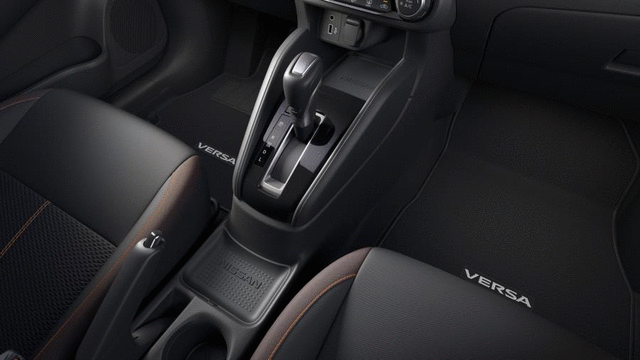Console Liner, Front - Black - Nissan (T99E7-5EE0B)