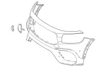 24788067069999 - Body: Bumper Cover for Mercedes-Benz Image