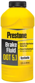 AS8206 - : Prestone DOT 5.1 Brake Fluid - 12 fl oz- Synthetic, High Performance for Prestone Image