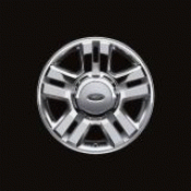 4L3Z1007NA - Wheels: 18 Chromed Aluminum Wheel for Ford: F-150, F-150 Heritage Image