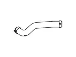 9E5Z8260B - Cooling System: Upper Hose for Ford Image