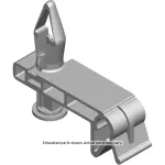 11610031 - : Rear Brake Front Pipe Clip for GM Image