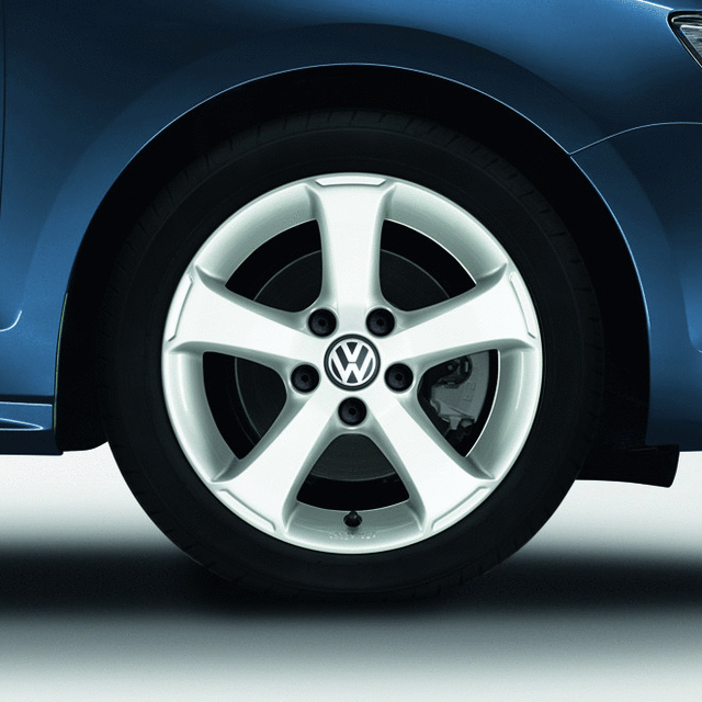 15 Inch Sima Winter Wheel - Silver - Volkswagen (1T1-071-495-A-8Z8)