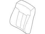 9L3Z1664417HA - Body: Seat Back Cover for Ford: F-150 Image