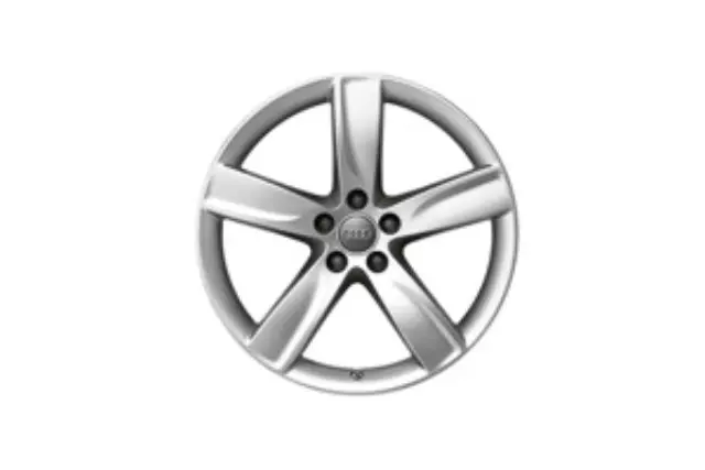 8K0071499C8Z8 - : 19inch 5-Spoke Alloy Wheel - Brilliant Silver for Audi Image