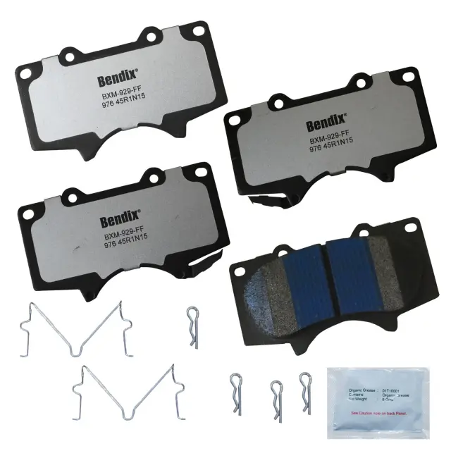 MKD976FM - Brakes &amp; Brake Parts: BENDIX Fleet MetLok Brake Pad for BENDIX Image