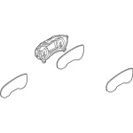 FT4Z10849AA - : Instrument Cluster for Ford Image