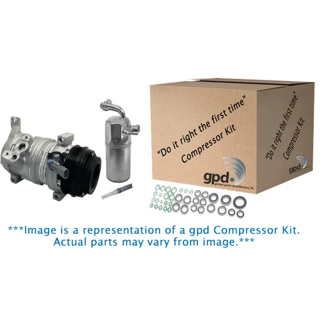 9633231 - Air Conditioning &amp; Heat: A/C Compressor Kit for GLOBAL PARTS DISTRIBUTORS Image