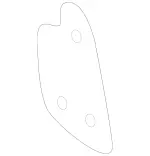 2087280121 - Front Doors: Ornamental Cover for Mercedes-Benz Image