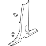 KB3Z2624356AA - Body: Lower Center Pillar Trim for Ford Image