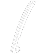 2107300219 - Rear Doors: Window Divider for Mercedes-Benz Image