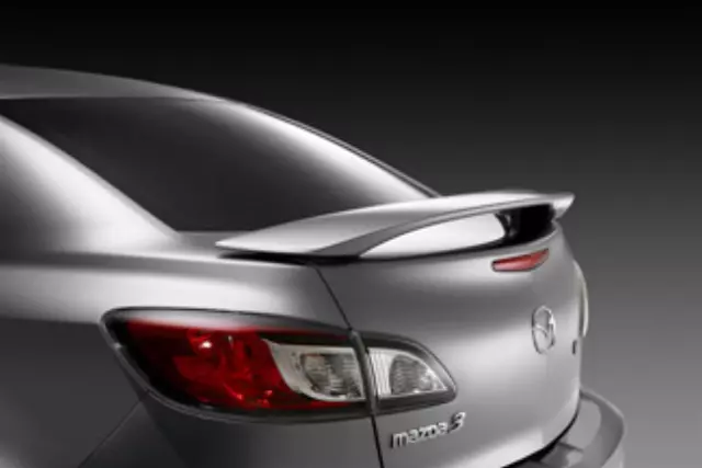 BBM4V4920B50 - : 2009-2013 Mazda 3 - Spoiler, Rear Wing - Liquid Silver (38P) for Mazda: 3 Image