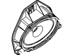 AE9Z18808N - Body: Rear Dr Speaker for Lincoln: MKT Image