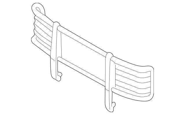 66880111 - : Protective Grille for Mercedes-Benz Image