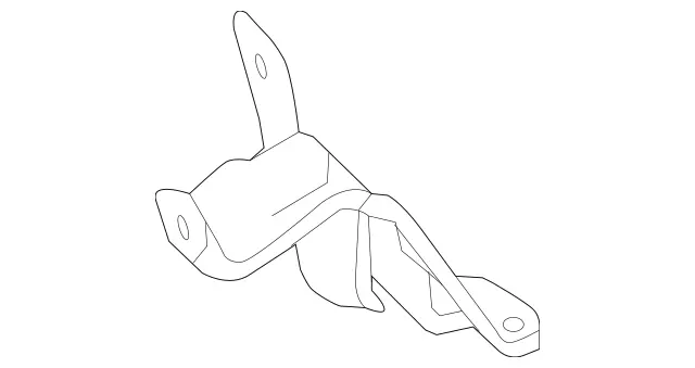 2465040040 - Radiator: Holder for Mercedes-Benz: 220a, A220, A35 AMG, CLA250, GLA250, GLA35 AMG, GLB250, GLB35 AMG Image image