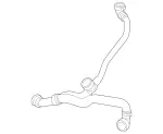 2135010882 - Radiator: Coolant Hose for Mercedes-Benz Image