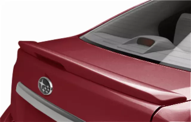 E721SFJ300RE - Exterior: Trunk Spoiler - Rear - Camilla Red Pearl for Subaru Image