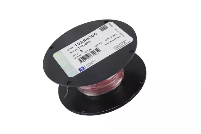 50 ft Spool of Red 20 Gauge Thin Wall TXL Wire - ACDelco (TXL20R)
