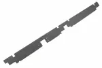 25918583 - : Medium Dark Pewter II Driver Side Body Side Window Front Garnish Molding for GM Image