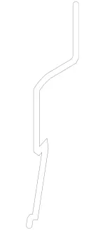 2217331039 - : Securing Rod for Mercedes-Benz Image