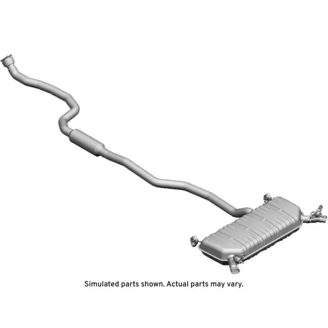 84839122 - Exhaust: Muffler &amp; Pipe for Cadillac: CT4 Image