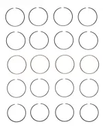 S38814040 - : Engine Piston Ring Set for Enginetech Image