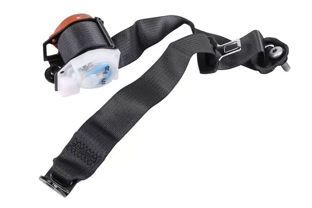 19368036 - : Black Rear Driver Side Seat Belt with Retractor for Buick: Encore | Chevrolet: Trax Image