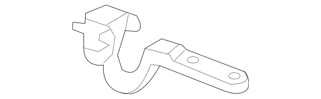 1667400137 - Rear-End Door: Hinge for Mercedes-Benz: GL350, GL450, GL550, GL63 AMG, GLE300d, GLE350, GLE400, GLE550e, GLE63 AMG, GLS350d, GLS450, GLS550, GLS63 AMG, ML250, ML350, ML400, ML550, ML63 AMG Image image