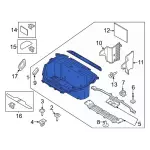 LJ8Z58457A04AE - Body: Storage Compartment for Ford: Mustang Mach-E Image