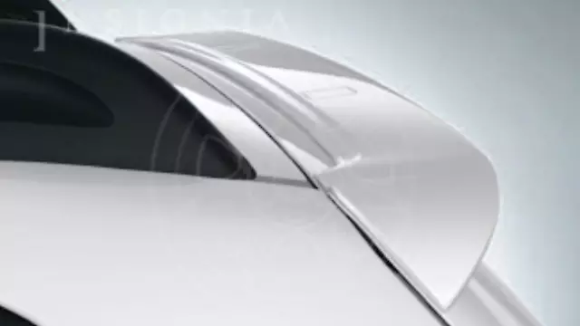 83402E000BU - Exterior: Rear Spoiler - Painted - Alpine Frost for Hyundai Image