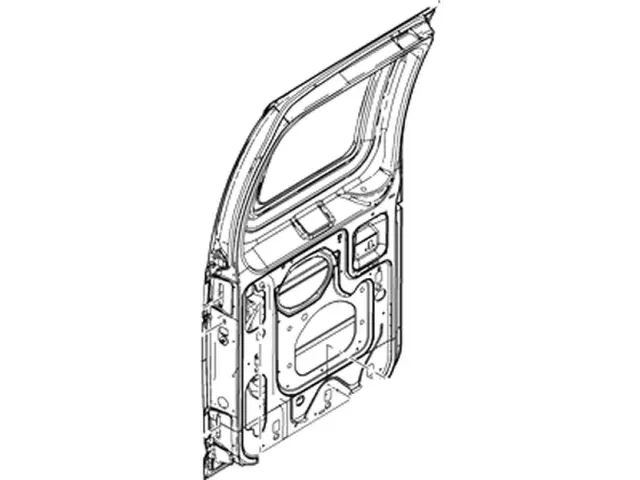 9C2Z1540010C - : Door Shell for Ford: E-150, E-150 Club Wagon, E-150 Econoline, E-150 Econoline Club Wagon, E-250, E-250 Econoline, E-350 Club Wagon, E-350 Econoline, E-350 Econoline Club Wagon, E-350 Super Duty, E-450 Econoline Super Duty, E-450 Super Duty, Econoline Super Duty Image
