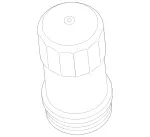 2781800038 - : Engine Oil Filter Housing Cap for Mercedes-Benz Image