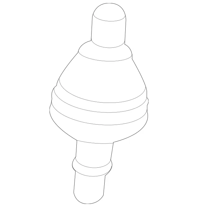 1673306300 - Rear Axle: Supporting Joint for Mercedes-Benz: GLE350, GLE450, GLE450e, GLE53 AMG, GLE580, GLE63 AMG S, GLS450, GLS580, GLS63 AMG, Maybach GLS600 Image image