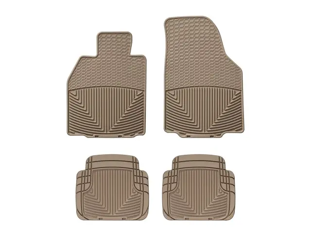 W57TNW50TN - Accessories: Front &amp; Rear Tan All Weather Floor Mats for WeatherTech Image