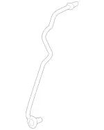 2225014300 - : Vent Hose for Mercedes-Benz Image