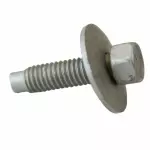 W503924S439 - Body: Rear Bracket Bolt for Ford: C-Max, E-150, E-250, E-350 Super Duty, E-450 Super Duty, Edge, Escape, Expedition, Explorer, F-150, F-250 Super Duty, F-350 Super Duty, F-450 Super Duty, F-550 Super Duty, Fiesta, Flex, Fusion, Police Interceptor Sedan, Police Interceptor Utility, Police Responder Hybrid, Special Service Police Sedan, SSV Plug-In Hybrid, Taurus, Taurus X | Lincoln: MKC, MKS, MKT, MKX, MKZ, Navigator | Mercury: Mariner, Sable Image