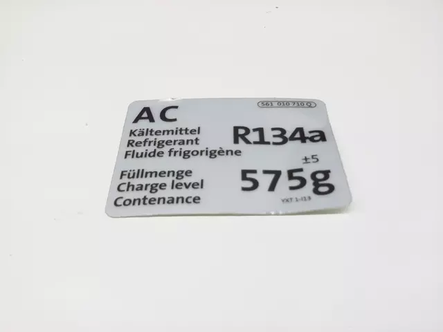 561010710Q - : AC Label for Volkswagen: Passat Image
