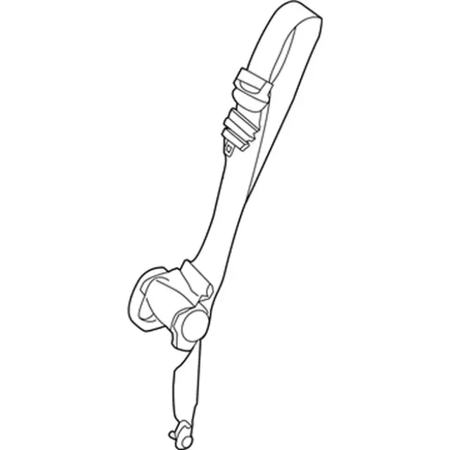 CK4Z14611B69AB - : Seat Belt Lap And Shoulder Belt for Ford: E-Transit, Transit-150, Transit-250, Transit-350, Transit-350 HD Image