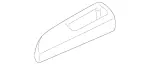 22173005898M00 - : Molding for Mercedes-Benz Image