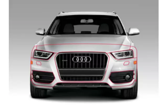 8U0071316A - : Paint Protection Film - With Washers for Audi Image