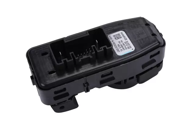 Black Front Driver Side Door Window Switch - GM (84586429)