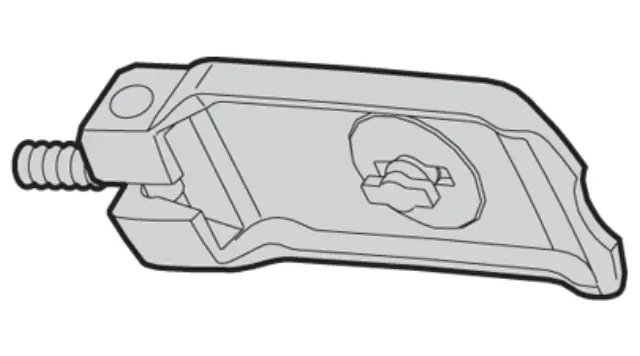 PT27842130AC - Serviceable Components: Roof Rack Lock Latch for Toyota Image