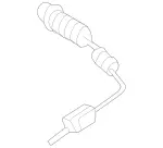 4635402017 - : ABS Sensor for Mercedes-Benz Image