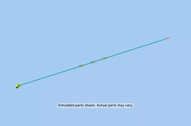 25889654 - : Part# 25889654 Tailgate Torque Rod for Chevrolet: Silverado 1500, Silverado 2500 HD, Silverado 3500 HD | GMC: Sierra 1500, Sierra 2500 HD, Sierra 3500 HD Image