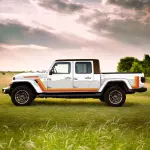 68663249AA - : Jeep Gladiator Retro Stripes Graphic, Orange/Red, sold by Visco for Affiliated Accessories Image