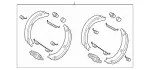 54203620 - : Brake Shoes for Mercedes-Benz Image