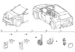 8953942100 - : Hybrid / Electric Vehicle Sound Alert Speaker Bracket for Toyota Image