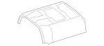 9066900150647Q96 - Body: Headliner for Mercedes-Benz: Sprinter 1500, Sprinter 2500, Sprinter 3500, Sprinter 3500XD, Sprinter 4500 Image